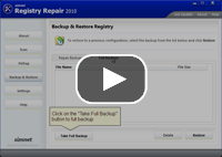 Full Registry Backup