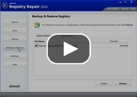 Restore the Registry